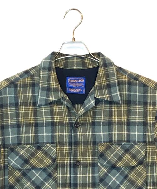 PENDLETON（ペンドルトン）PENDLETON (ペンドルトン) BOARD SHIRT グリーン サイズ:Mの古着・服飾アイテム