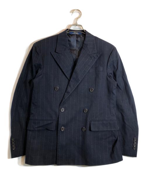 POLO RALPH LAUREN（ポロ・ラルフローレン）POLO RALPH LAUREN (ポロ・ラルフローレン) ダブルテーラードジャケット ネイビー サイズ:38Sの古着・服飾アイテム