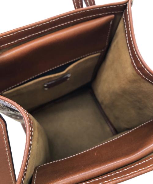 A VACATION（ア ヴァケーション）A VACATION (ア ヴァケーション) ペイズリー柄2WAYショルダーバッグ ブラウンの古着・服飾アイテム