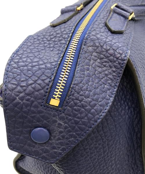 CELINE（セリーヌ）CELINE (セリーヌ) リングバッグ ブルーの古着・服飾アイテム