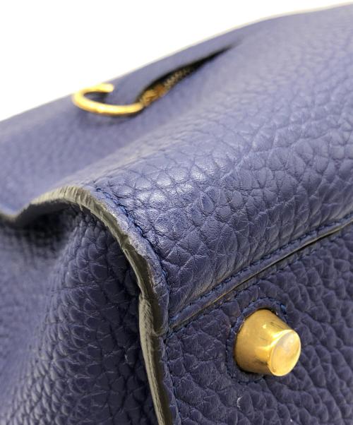 CELINE（セリーヌ）CELINE (セリーヌ) リングバッグ ブルーの古着・服飾アイテム