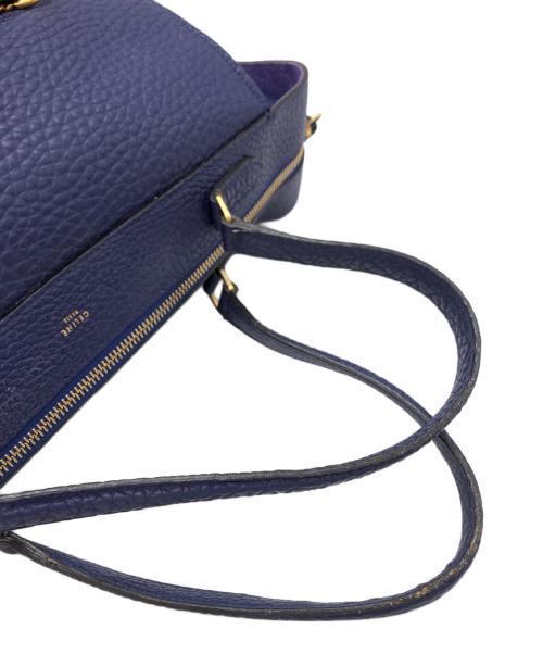 CELINE（セリーヌ）CELINE (セリーヌ) リングバッグ ブルーの古着・服飾アイテム