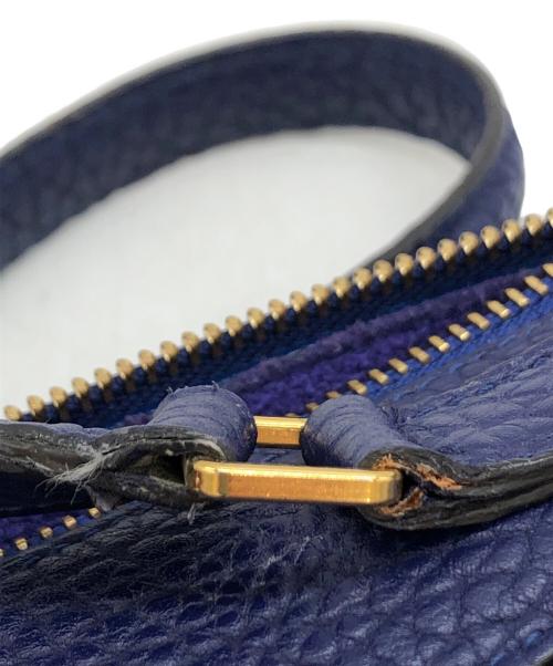 CELINE（セリーヌ）CELINE (セリーヌ) リングバッグ ブルーの古着・服飾アイテム