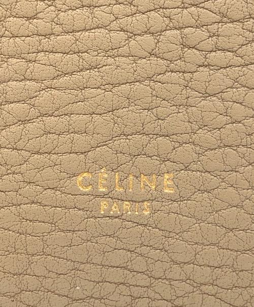CELINE（セリーヌ）CELINE (セリーヌ) タイバッグ ベージュの古着・服飾アイテム