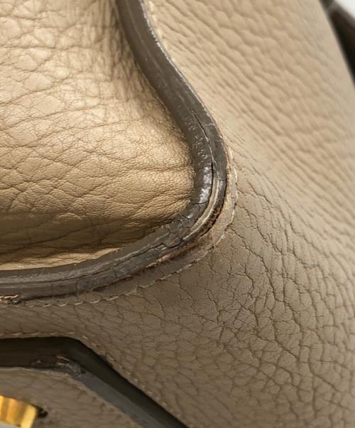 CELINE（セリーヌ）CELINE (セリーヌ) タイバッグ ベージュの古着・服飾アイテム