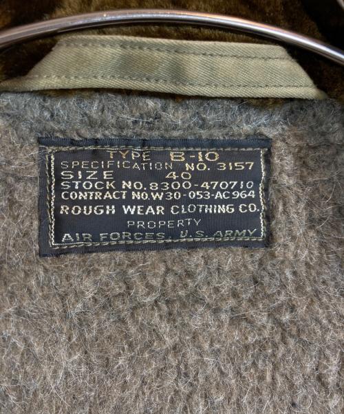 BUZZ RICKSON'S（バズリクソンズ）Buzz Rickson's (バズリクソンズ) B-10フライトジャケット オリーブ サイズ:40の古着・服飾アイテム