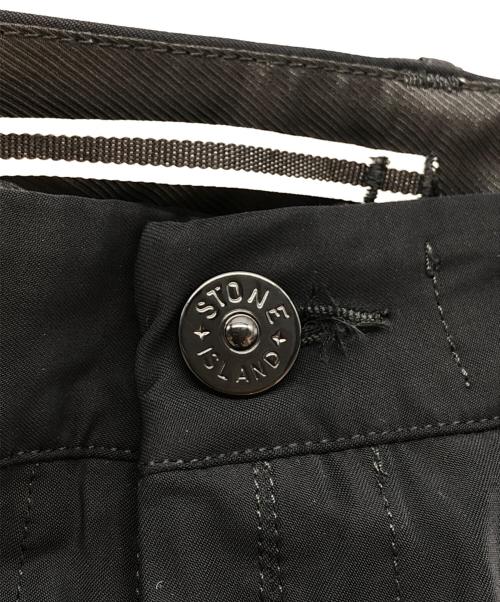STONE ISLAND（ストーンアイランド）STONE ISLAND (ストーンアイランド) ストレッチパンツ ブラック サイズ:W28の古着・服飾アイテム