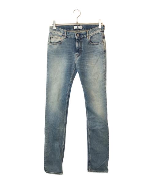 STONE ISLAND（ストーンアイランド）STONE ISLAND (ストーンアイランド) スキニーデニムパンツ ブルー サイズ:SIZE 71cm (W28)の古着・服飾アイテム
