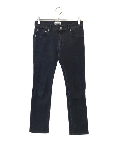 STONE ISLAND（ストーンアイランド）STONE ISLAND (ストーンアイランド) デニムパンツ ブラック サイズ:SIZE 71cm (W28)の古着・服飾アイテム