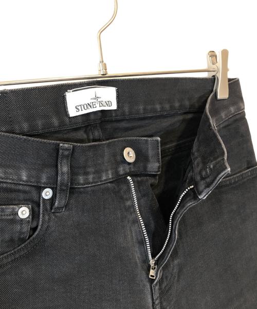 STONE ISLAND（ストーンアイランド）STONE ISLAND (ストーンアイランド) デニムパンツ ブラック サイズ:SIZE 71cm (W28)の古着・服飾アイテム