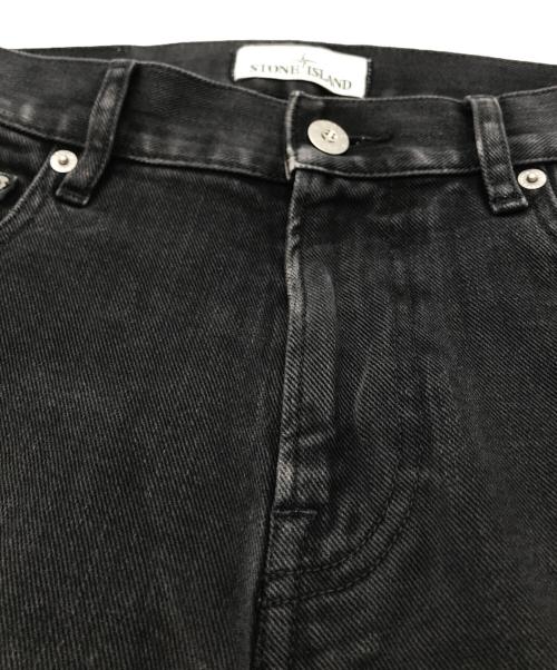 STONE ISLAND（ストーンアイランド）STONE ISLAND (ストーンアイランド) デニムパンツ ブラック サイズ:SIZE 71cm (W28)の古着・服飾アイテム