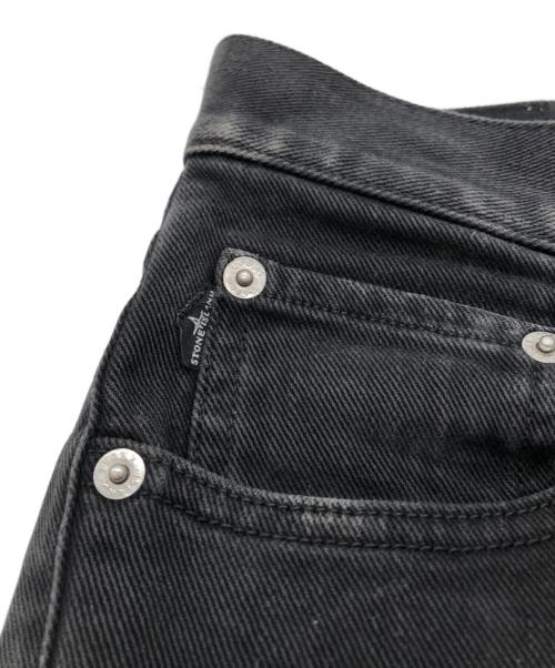STONE ISLAND（ストーンアイランド）STONE ISLAND (ストーンアイランド) デニムパンツ ブラック サイズ:SIZE 71cm (W28)の古着・服飾アイテム