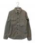 STONE ISLAND（ストーンアイランド）の古着「パッチ付きモールスキンシャツ」｜ベージュ