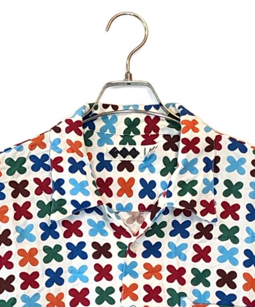 GOODENOUGH（グッドイナフ）GOODENOUGH (グッドイナフ) finesse (フィネス) レーヨンオープンカラーシャツ マルチカラー サイズ:Mの古着・服飾アイテム
