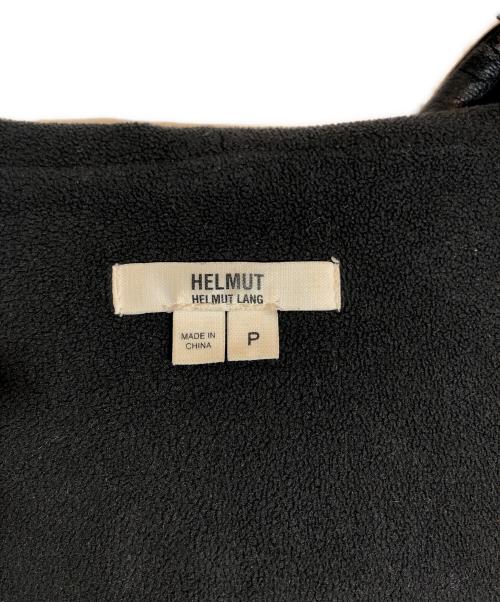 HELMUT LANG（ヘルムートラング）HELMUT LANG (ヘルムートラング) フード付レザージャケット ブラック サイズ:Pの古着・服飾アイテム
