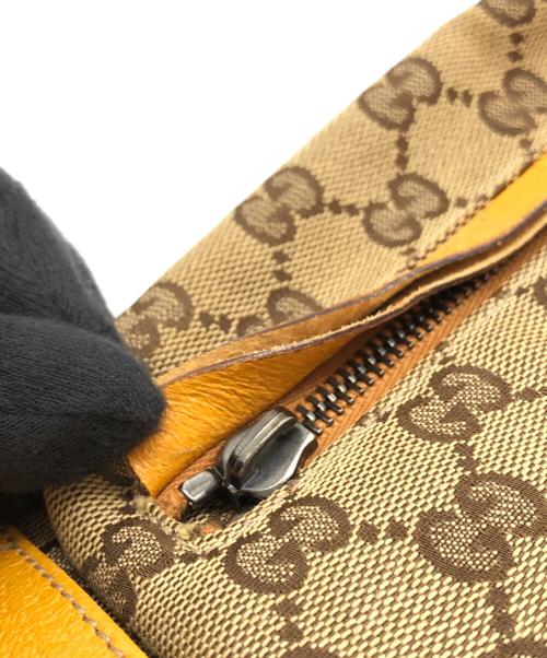 GUCCI（グッチ）GUCCI (グッチ) GGキャンバスウエストポーチ ベージュの古着・服飾アイテム