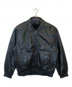 BOSS HUGO BOSSボス ヒューゴボス）の古着「ライナー付きレザージャケット」｜ブラック