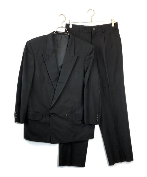 COMME des GARCONS HOMME DEUX（コムデギャルソン オム ドゥ）COMME des GARCONS HOMME DEUX (コムデギャルソン オム ドゥ) ウールセットアップスーツ ブラック サイズ:SIZE Mの古着・服飾アイテム