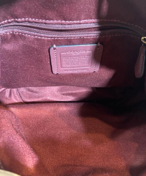 COACH（コーチ）COACH (コーチ) デンプシー ドローストリング バケット バッグ アイボリーの古着・服飾アイテム