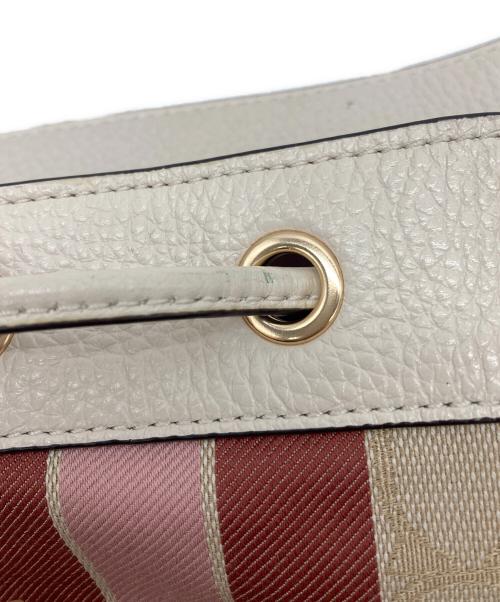 COACH（コーチ）COACH (コーチ) デンプシー ドローストリング バケット バッグ アイボリーの古着・服飾アイテム