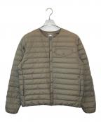 THE NORTH FACEザ ノース フェイス）の古着「ウインドストッパー ゼファー シェル カーディガン」｜ブラウン