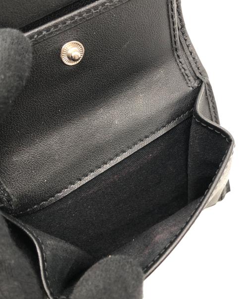 Vivienne Westwood（ヴィヴィアンウエストウッド）Vivienne Westwood (ヴィヴィアンウエストウッド) SAFFIANO 2つ折り財布 ブラック サイズ:下記参照の古着・服飾アイテム
