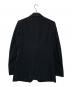 VERSACE (ヴェルサーチェ) ノッチドラペルテーラードジャケット ブラック サイズ:５０：50000円