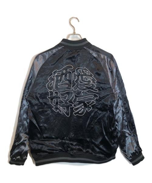 YOIDORE（ヨイドレ）yoidore (ヨイドレ) リバーシブルスカジャン ブラック サイズ:SIZE Lの古着・服飾アイテム