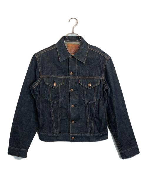 EVISU（エヴィス）EVISU (エヴィス) No. 2 デニムジャケット インディゴ サイズ:SIZE 38の古着・服飾アイテム