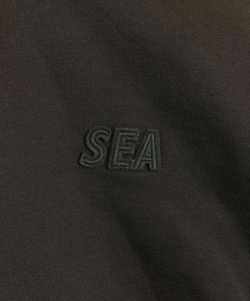 WIND AND SEA（ウィンダンシー）WIND AND SEA (ウィンダンシー) クロップドプルオーバーパーカー ブラック サイズ:XLの古着・服飾アイテム