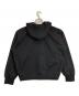 WIND AND SEA (ウィンダンシー) クロップドプルオーバーパーカー ブラック サイズ:XL：12000円