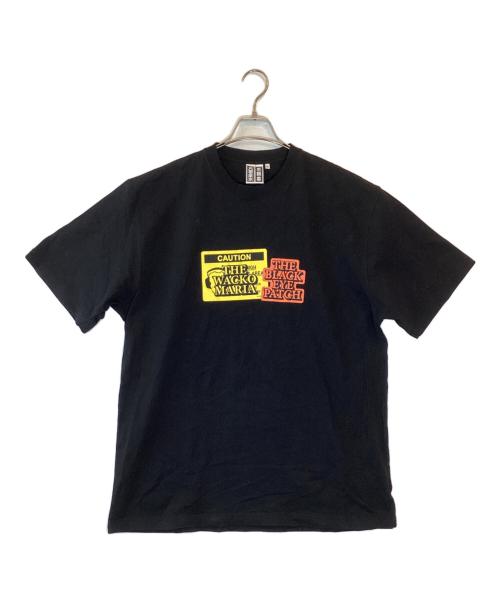 THE BLACK EYE PATCH（ブラックアイパッチ）THE BLACK EYE PATCH (ブラックアイパッチ) WACKO MARIA (ワコマリア) プリントTシャツ ブラック サイズ:SIZE XLの古着・服飾アイテム