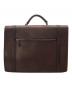 BRUNELLO CUCINELLI (ブルネロクチネリ) カーフスキン ブリーフケース ブラウン：40000円