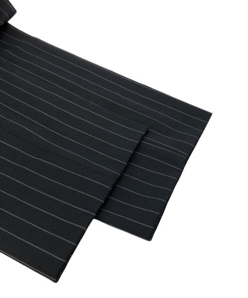 DOLCE & GABBANA（ドルチェ＆ガッバーナ）DOLCE & GABBANA (ドルチェ＆ガッバーナ) 3ピースピンストライプセットアップスーツ ブラック サイズ:46の古着・服飾アイテム