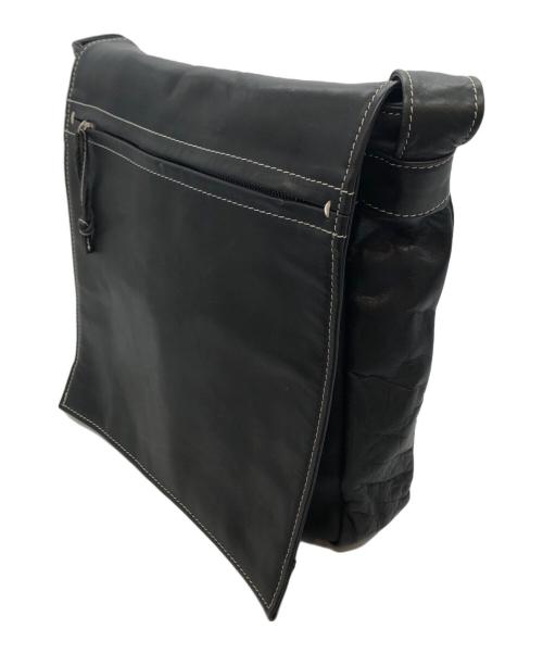 PORTER（ポーター）PORTER (ポーター) レザーショルダーバッグ ブラックの古着・服飾アイテム