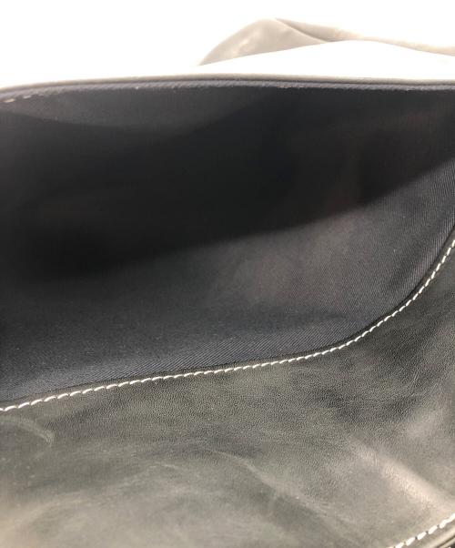 PORTER（ポーター）PORTER (ポーター) レザーショルダーバッグ ブラックの古着・服飾アイテム