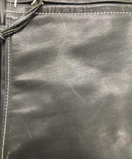 PORTER（ポーター）PORTER (ポーター) レザーショルダーバッグ ブラックの古着・服飾アイテム