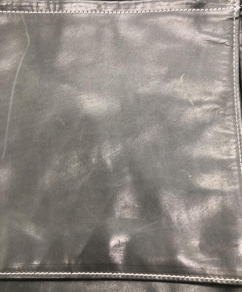 PORTER（ポーター）PORTER (ポーター) レザーショルダーバッグ ブラックの古着・服飾アイテム