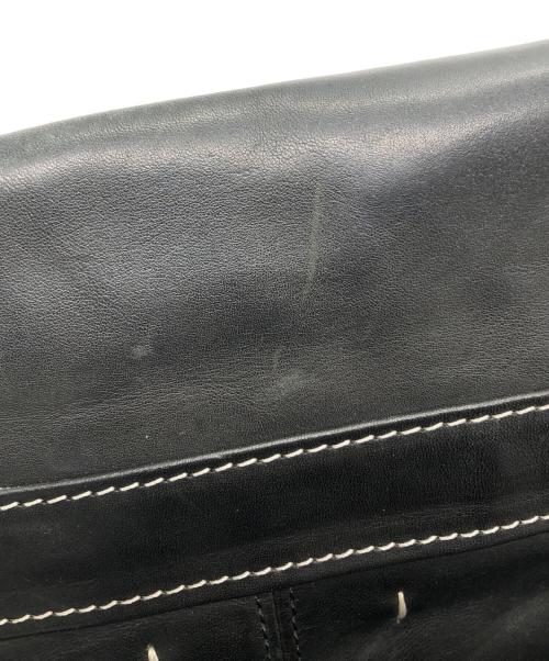 PORTER（ポーター）PORTER (ポーター) レザーショルダーバッグ ブラックの古着・服飾アイテム