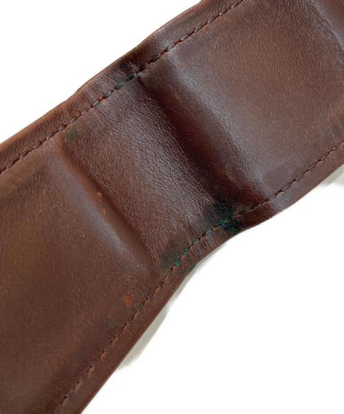 GANZO（ガンゾ）GANZO (ガンゾ) レザーメッセンジャーバッグ ブラウンの古着・服飾アイテム