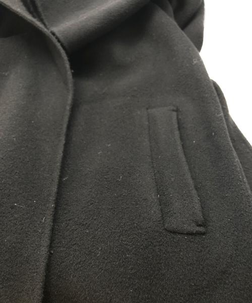 theory luxe（セオリーリュクス）theory luxe (セオリーリュクス) 24AW ベルテッドウールコート ブラック サイズ:38の古着・服飾アイテム