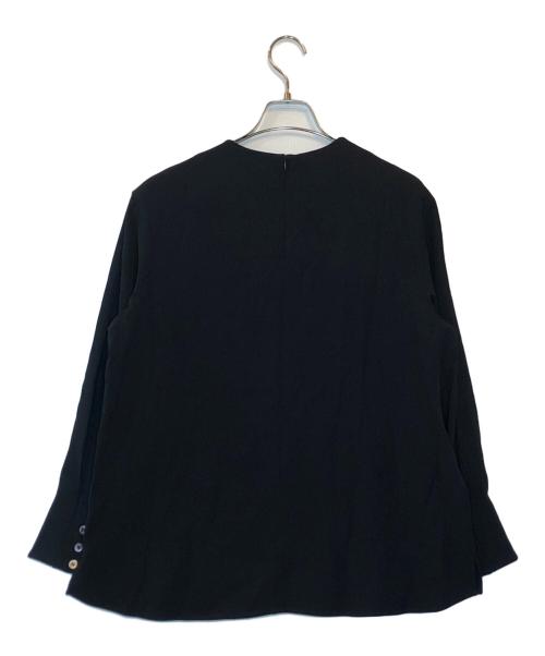 theory luxe（セオリーリュクス）theory luxe (セオリーリュクス) 25SS Cleven Kadie Blouse ブラック サイズ:38 未使用品の古着・服飾アイテム