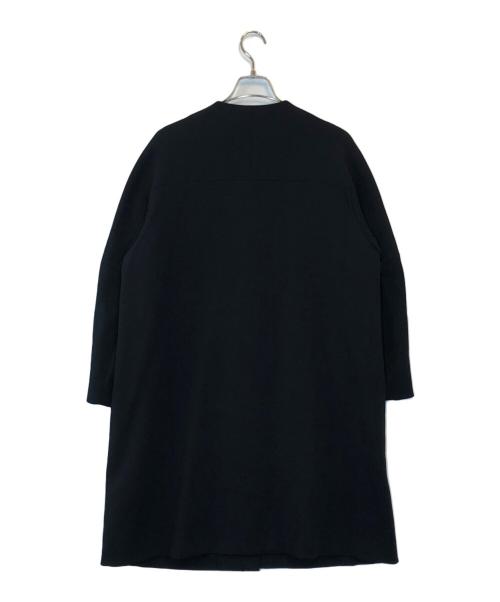 theory luxe（セオリーリュクス）theory luxe (セオリーリュクス) コクーンシルエットノーカラーコート ブラック サイズ:38の古着・服飾アイテム