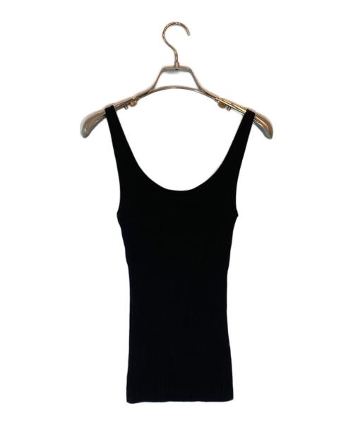 theory（セオリー）theory (セオリー) ニットタンクトップ ブラック サイズ:Sの古着・服飾アイテム