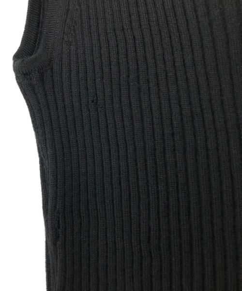 theory（セオリー）theory (セオリー) ニットタンクトップ ブラック サイズ:Sの古着・服飾アイテム