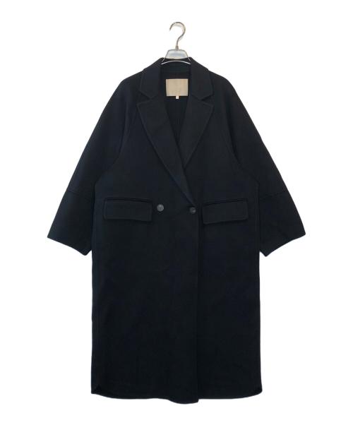 theory luxe（セオリーリュクス）theory luxe (セオリーリュクス) Duras Cashmere Gabie Coat/カシミヤコート ブラック サイズ:38の古着・服飾アイテム