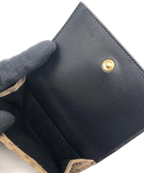 GIVENCHY（ジバンシィ）GIVENCHY (ジバンシィ) スエード レオパード 3つ折り財布 ブラウン サイズ:下記参照の古着・服飾アイテム