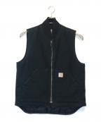 CarHarttカーハート）の古着「ダック地ベスト」｜ブラック