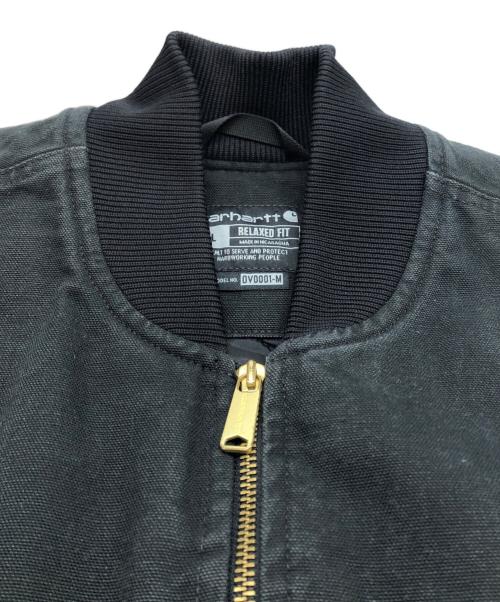 CarHartt（カーハート）CarHartt (カーハート) ダック地ベスト ブラック サイズ:Lの古着・服飾アイテム