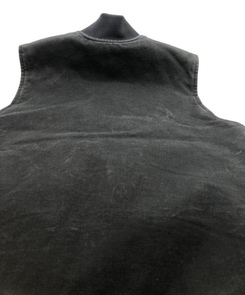 CarHartt（カーハート）CarHartt (カーハート) ダック地ベスト ブラック サイズ:Lの古着・服飾アイテム